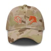 NEW DESIGN!! Embroidered HCW dual logo multiple pattern camouflage hat