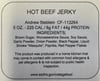Hot Beef Jerky