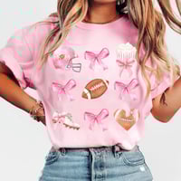Pink Football Mama Sweatshirt 