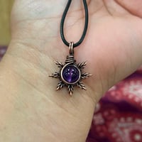 Image 2 of Amethyst Sun ☀️💜 *MADE TO ORDER*