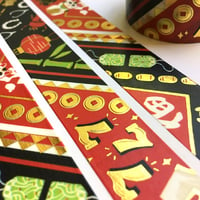 Image 3 of LUCKY Gold Foil Washi Tape