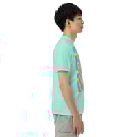 Image 7 of Groovy Love Hearts Unisex garment-dyed heavyweight t-shirt