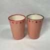 Pink Sparkle Cups