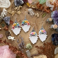 Image 3 of Garland Ghost Earrings 