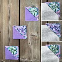 Image 14 of Fabric Corner Bookmark 3-Pack