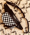 B&W checkered crossbody
