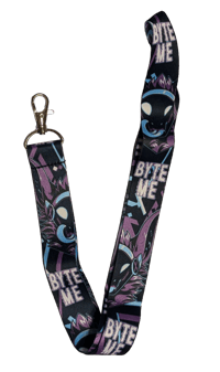 Image 3 of Byte Me Lanyard