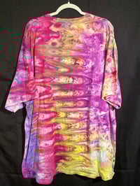 Image 4 of 4XL Hail Satan Tie Dye Shirt 1