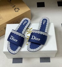 Image 1 of BLUE GRACE LACE SANDALS