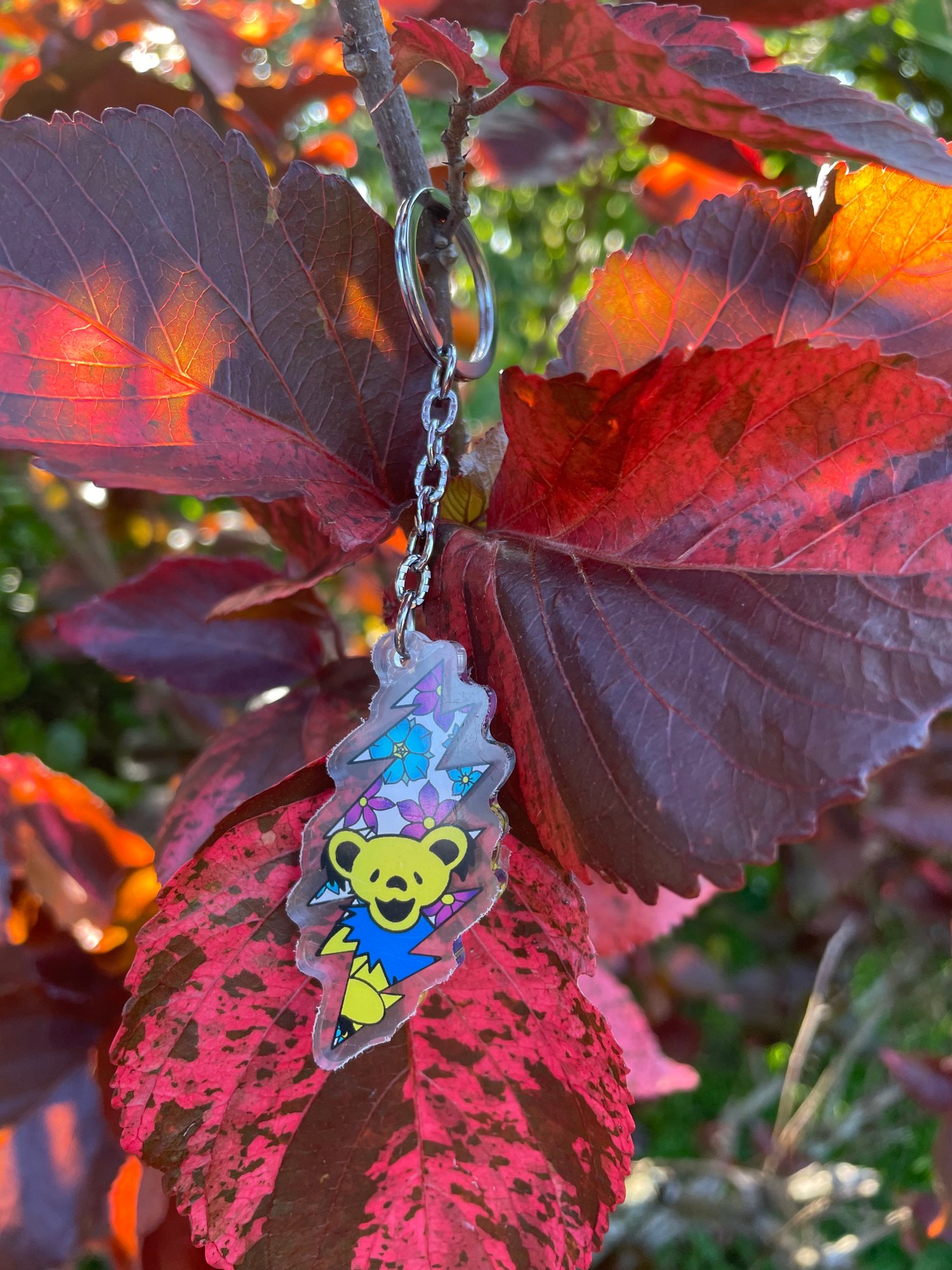 Image of Bear Bolt Keychain