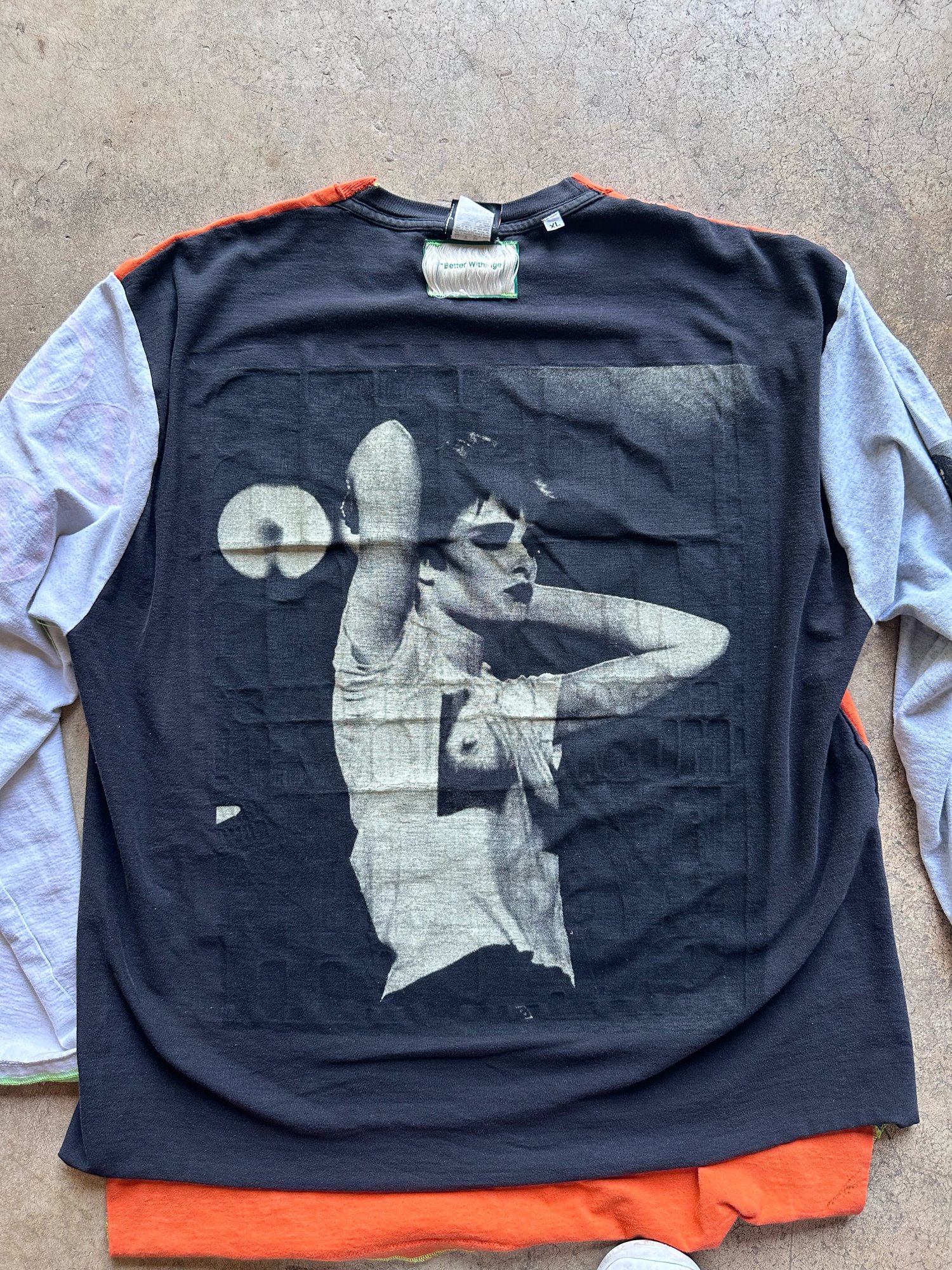 Image of Better With Age Upcycled Drug Longsleeve