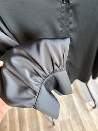 Image 3 of Satin long sleeve top 