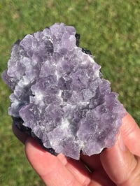 Image 3 of Purple Cubic Fluorite Specimen #1957
