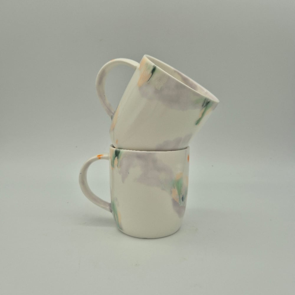 Image of MELTING POINT WORKERS MUG. FLEUR GLAZE