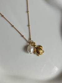Image 1 of Turtle Pearl Necklace