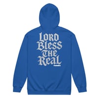 Image 3 of Trubledera Lord Bless The Real Unisex heavy blend zip hoodie
