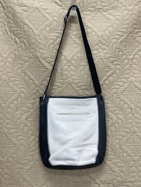Image 4 of THE SAK genuine leather tri color block crossbody bag 