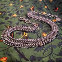 Image 3 of HARPER Half-Persian & European 6-in-1 Chainmail Necklace