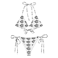 Image 1 of CS All-over print recycled string bikini