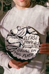 Image 3 of Don't Do Drugs On This Plate