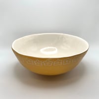 Image 2 of Yellow Flower Ceramic Bowl