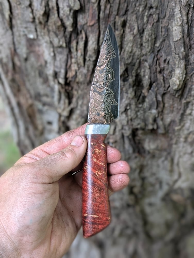 Rustic Forged Tiger-mai Hunter