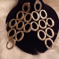Image 2 of KIMMIE SILVERTONE EARRINGS