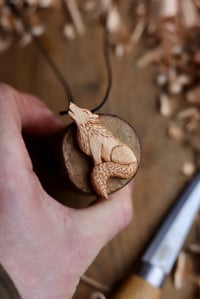 Image 5 of The Wolf- Pendant Necklace 