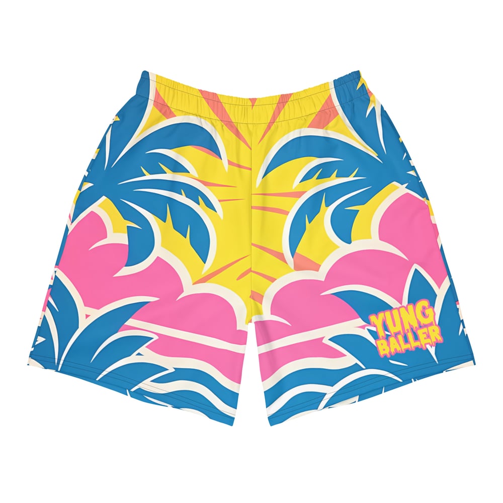 YB Sunny Vibes Athletic Shorts 