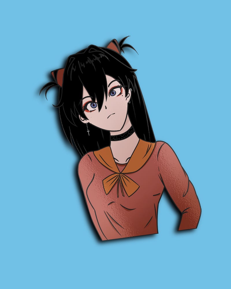 Image of Goth Asuka Sticker