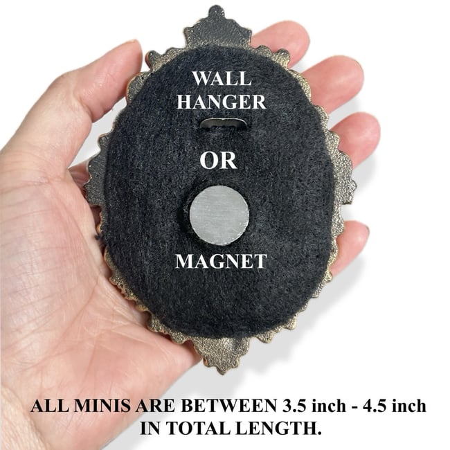 Retro Mini Framed Canvas Prints // Magnet or Wall Hang