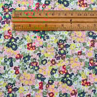 Image 4 of Made to Order - 'Birdie' Delicate, Colourful Floral Retro Vintage Style Eiderdown