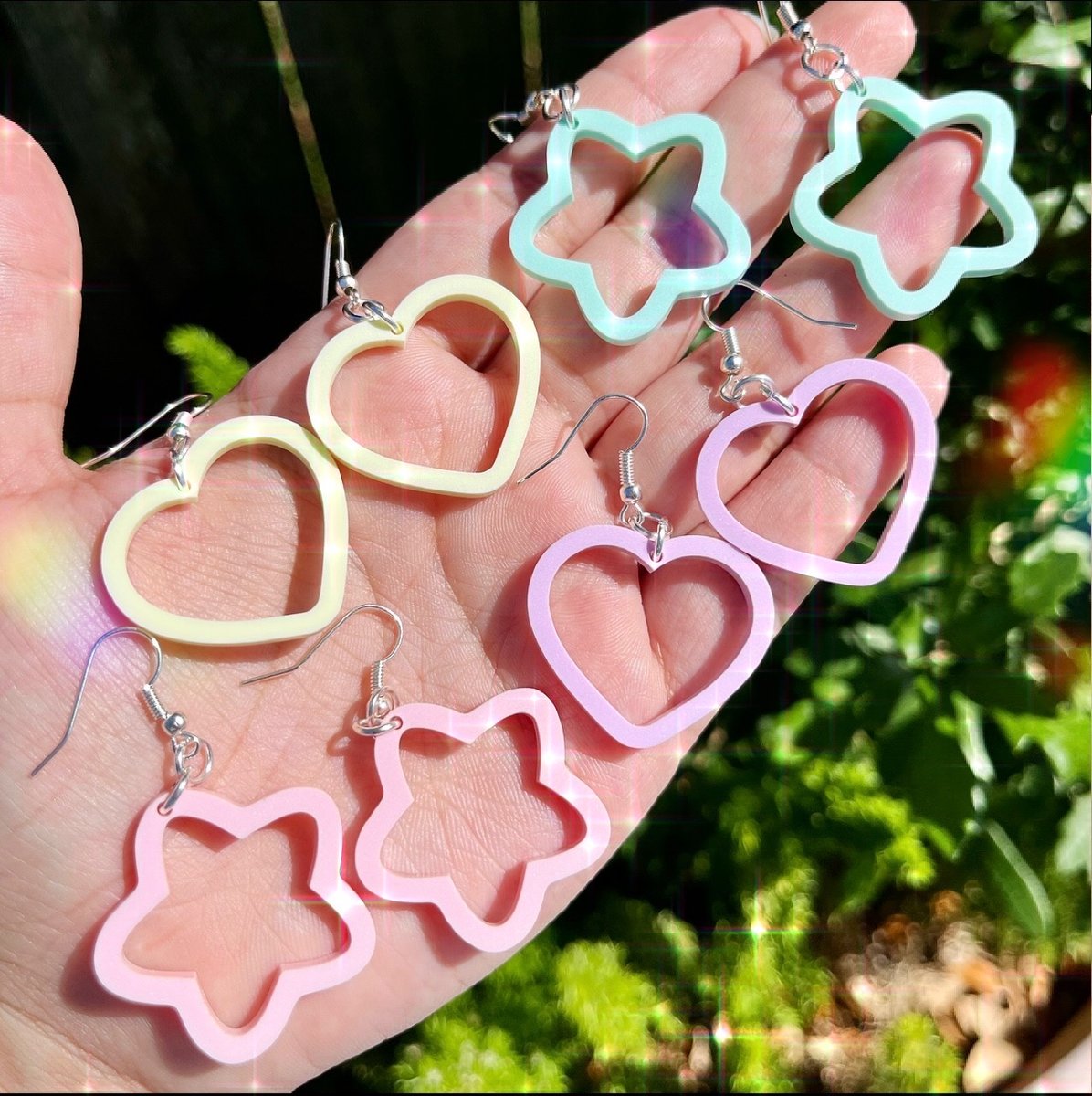 Crying Heart Keychain Heart Keychain Polymer Clay Key Clips 