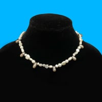 Image 1 of Spiked Pearls Necklace 