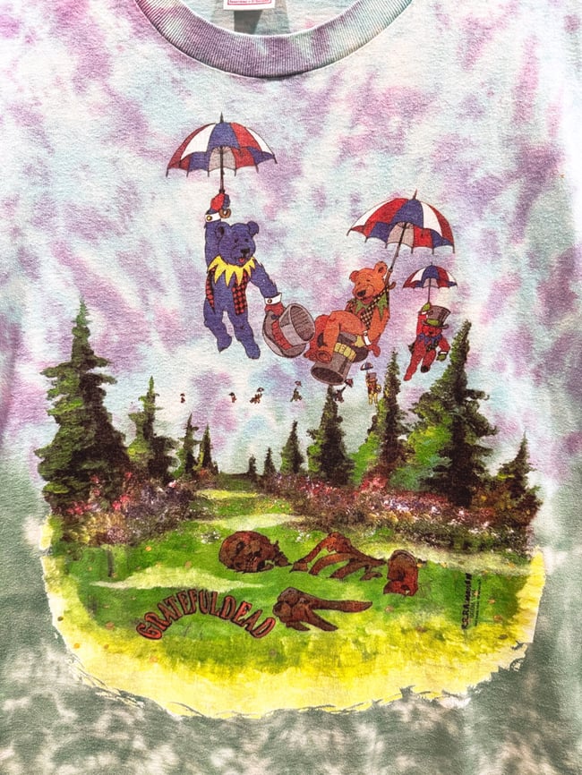Grateful Dead 1994 ‘Umbrella Bears’ T-Shirt - Size XL