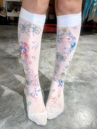 Image 1 of ♫• ℜ3𝔫 + 𝔗3𝔰0𝔯𝔬 ★ Knee Socks