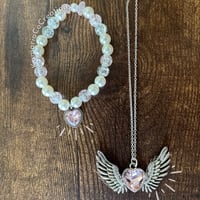 Image 1 of 🎀Valentine’s Day Bracelet & Necklace Set! 💝