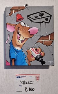 Image 1 of CHEEZ Cheo Character Original Canvas