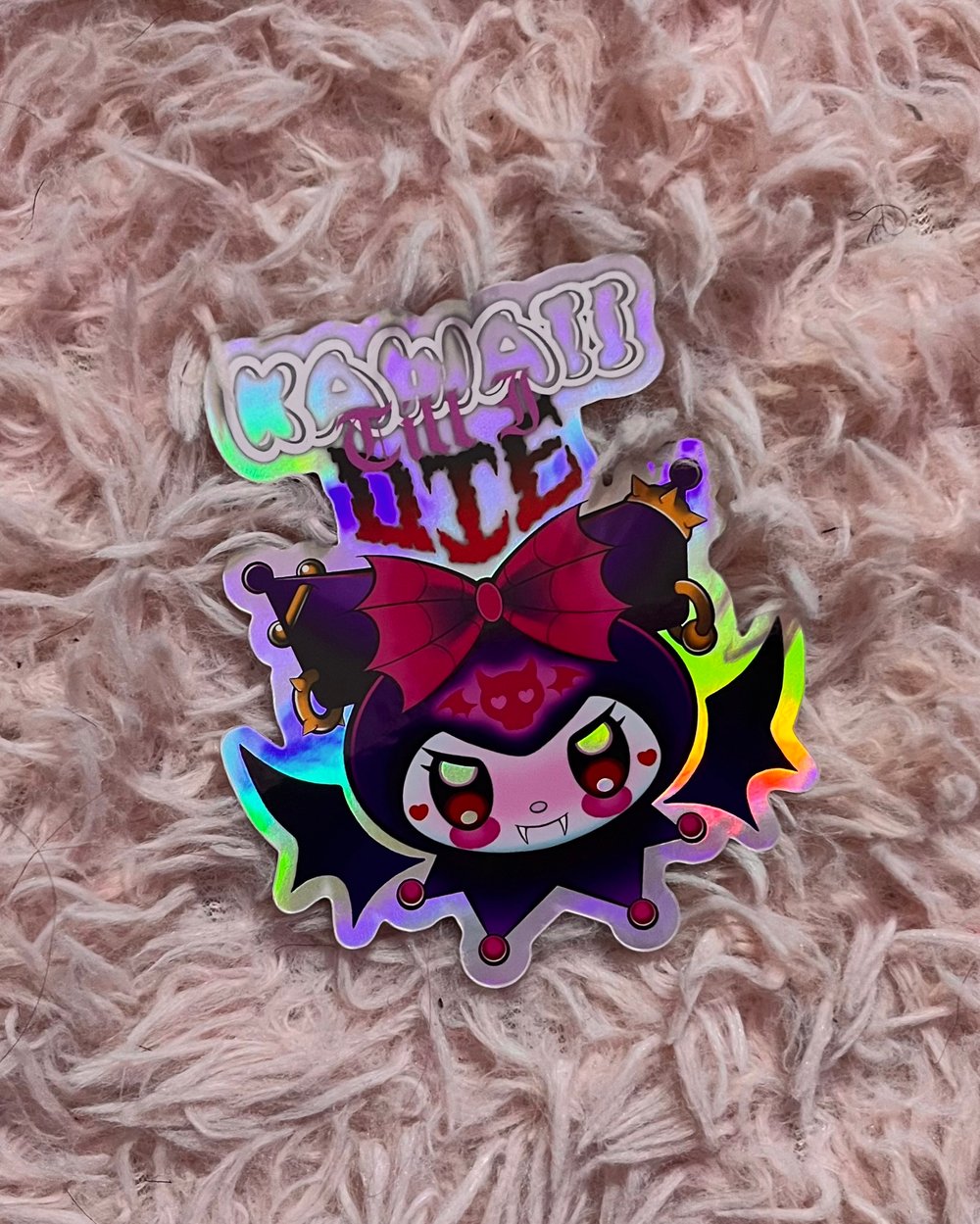 Image of Kawaii till I Die sticker