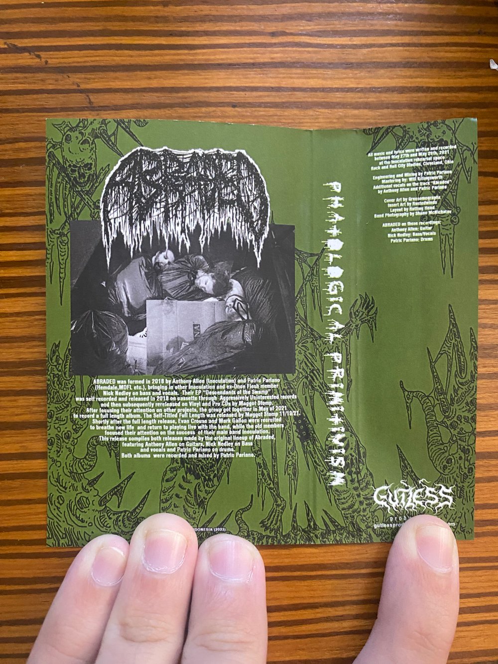 Abraded “Pathological Primitivism” Tape *Asian Press*