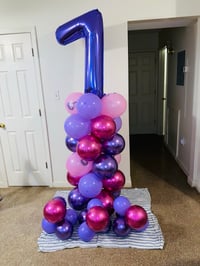 Image 2 of Balloon Columns & Garlands! 