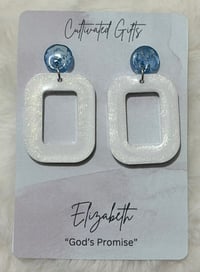 Image 2 of “Elizabeth” God’s Promise Earrings 