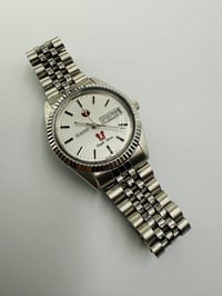 Image 2 of Rado Purple Horse Day Date Silver Dial Stainless Steel Automatic Men’s Watch