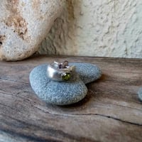 Image 3 of Peridot Huggie