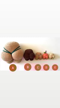 Image 1 of small booty pillows and keychains RTS