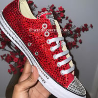 Image 3 of Fully Bling Chucks - Low