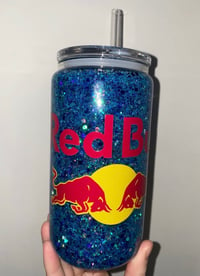 Redbull snowglobe tumbler