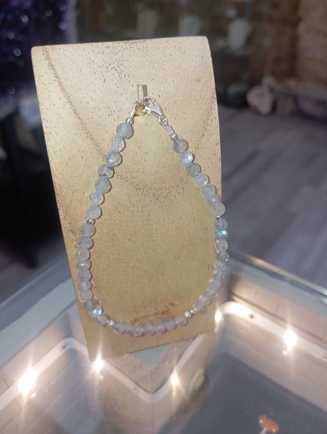Bracelet labradorite 1