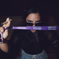 Image 6 of Too High Lanyard (Purple)