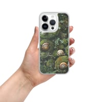 Image 17 of Flora and Fauna Goblincore Grunge Snails and Moss Clear Case for iPhone®